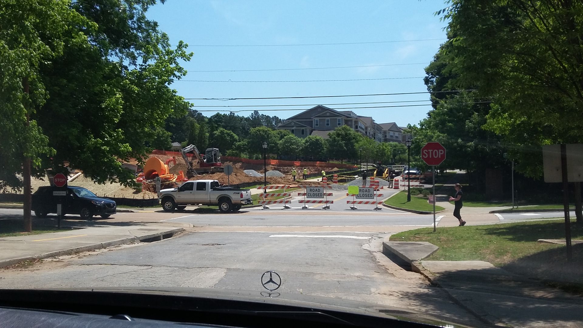 Road Blocked to Polling Location